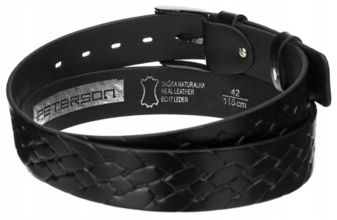  Klasyczny, Skórzany Pasek Męski Z Metalową Klamrą !