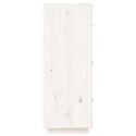  Szafka, biała, 34x40x108,5 cm, lite drewno sosnowe Lumarko!