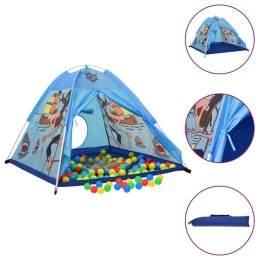  Namiot do zabawy dla dzieci, niebieski, 120x120x90 cm Lumarko!