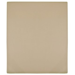  Prześcieradło, taupe, 140x200 cm, dżersej bawełniany Lumarko!