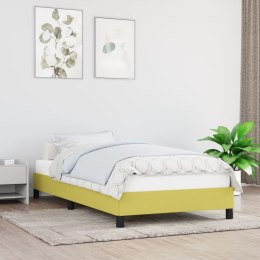  Rama łóżka, zielona, 80 x 200 cm, tapicerowana tkaniną Lumarko!