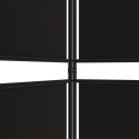  Parawan 6-panelowy, czarny, 300x220 cm, tkanina Lumarko!