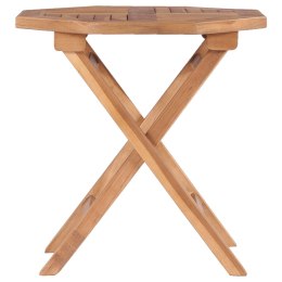  Składany stolik ogrodowy, 45x45x45 cm, lite drewno tekowe Lumarko!