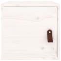 Szafki ścienne, 2 szt., białe, 31,5x30x30 cm, drewno sosnowe Lumarko!
