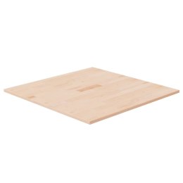  Kwadratowy blat do stolika, 70x70x1,5 cm, surowe drewno dębowe Lumarko!