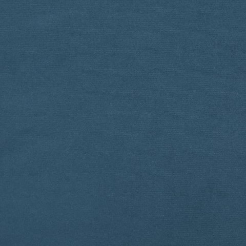  Łóżko kontynentalne, ciemnoniebieska, 100x200cm obite aksamitem Lumarko!