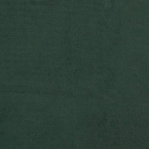  Łóżko kontynentalne, ciemnozielona, 80x200 cm, obite aksamitem Lumarko!