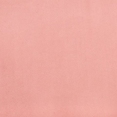  Łóżko kontynentalne, różowa, 90x200 cm, tapicerowana aksamitem Lumarko!