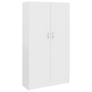 VidaXL Szafka, biała, 82,5x30,5x150 cm, materiał drewnopochodny