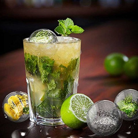  Forma Silikonowa Na 4 Kule Lodowe Do Drinków Napojów Lumarko!