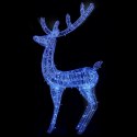  Renifery z akrylu XXL, 3 szt., 250 niebieskich LED, 180 cm Lumarko!