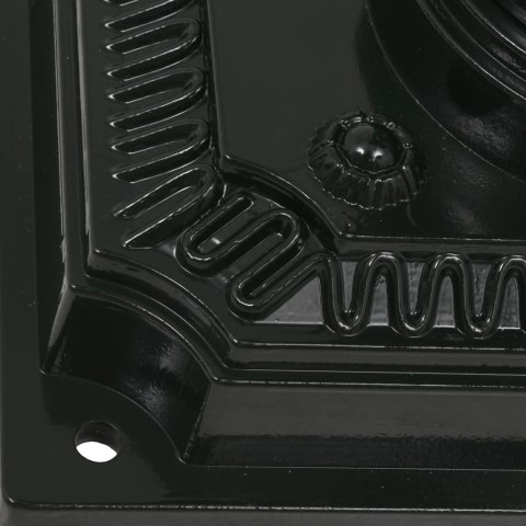  Skrzynka na listy na słupku w stylu vintage, aluminium, zielona Lumarko!