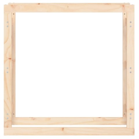  Stojak na drewno opałowe, 100x25x100 cm, drewno sosnowe Lumarko!