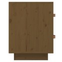  Szafka nocna, miodowy brąz, 40x34x45 cm, lite drewno sosnowe Lumarko!