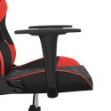  Fotel gamingowy, czarno-czerwony, sztuczna skóra Lumarko!