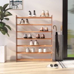  Półka na buty, brązowa, 90x24x117 cm, materiał drewnopochodny Lumarko!