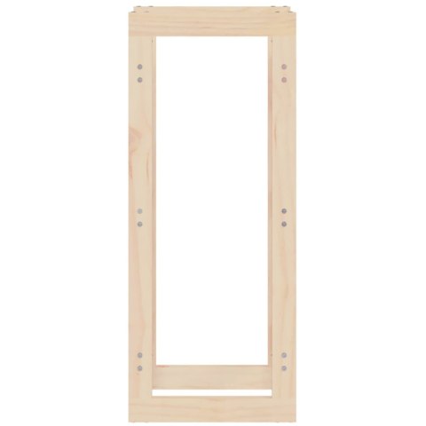  Stojak na drewno opałowe, 41x25x100 cm, lite drewno sosnowe Lumarko!