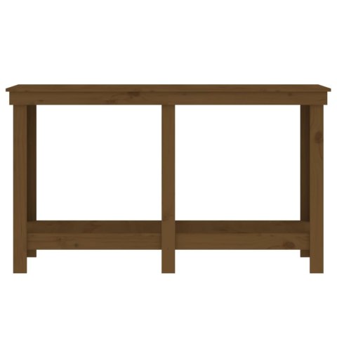  Stół roboczy, miodowy brąz, 140x50x80 cm, drewno sosnowe Lumarko!