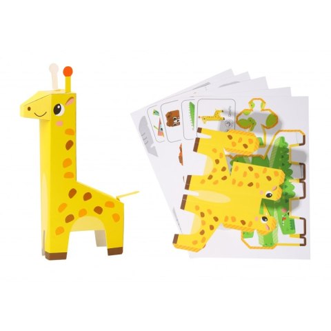 WOOPIE ART&FUN Zestaw Kreatywny Origami 3D Zrób to Sam 10 Zwierzaków Lumarko!