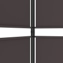  Parawan 4-panelowy, brązowy, 200x220 cm, tkanina Lumarko!