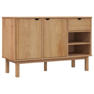 Komoda, 114x43x73,5 cm, lite drewno sosnowe Lumarko!