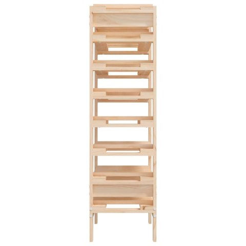  Stojak na wino, 61,5x30x107,5 cm, lite drewno sosnowe Lumarko!