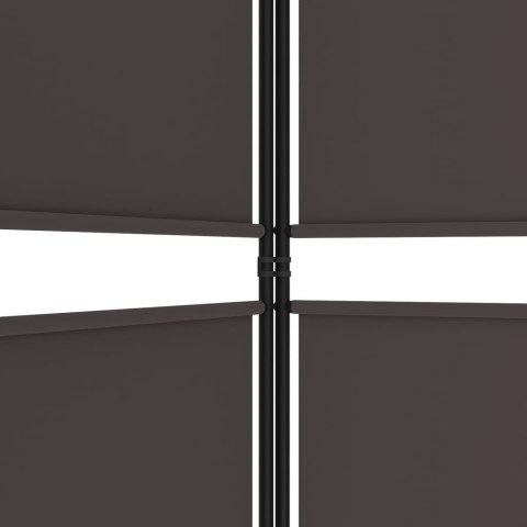  Parawan 3-panelowy, brązowy, 150 x 180 cm, tkanina Lumarko!