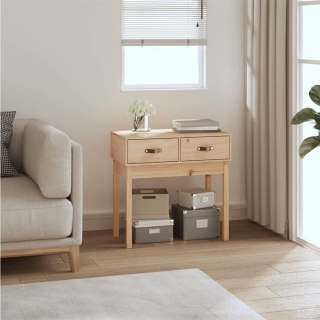  Stolik konsolowy, 76,5x40x75 cm, lite drewno sosnowe Lumarko!
