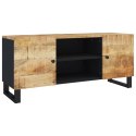  Szafka pod telewizor, 105x33x46 cm, lite drewno mango Lumarko!