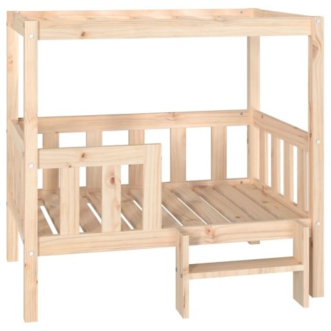  Legowisko dla psa, 95,5x73,5x90 cm, lite drewno sosnowe Lumarko!