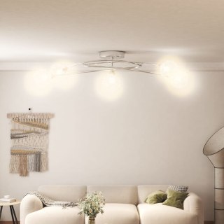  Lampa sufitowa z drucianymi kloszami, 5 żarówek LED, G9 Lumarko!