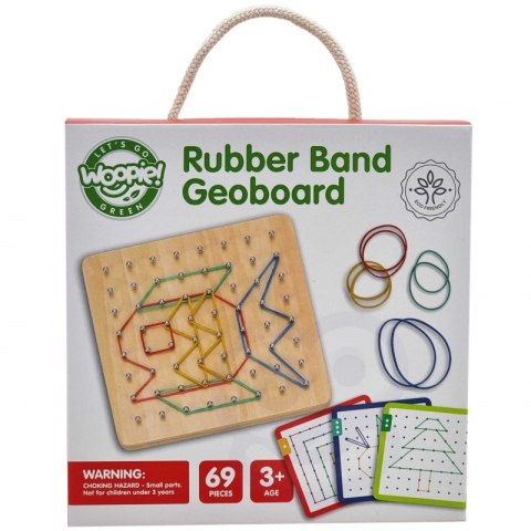  Geoplan Na Gumki Drewniana Układanka 69 El. Certyfikat Fsc Lumarko!