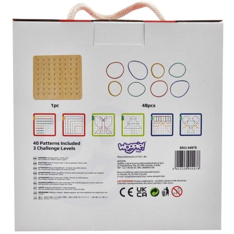  Geoplan Na Gumki Drewniana Układanka 69 El. Certyfikat Fsc Lumarko!