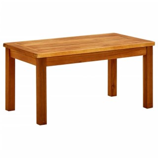  Ogrodowy stolik kawowy, 70x40x36 cm, lite drewno akacjowe Lumarko!