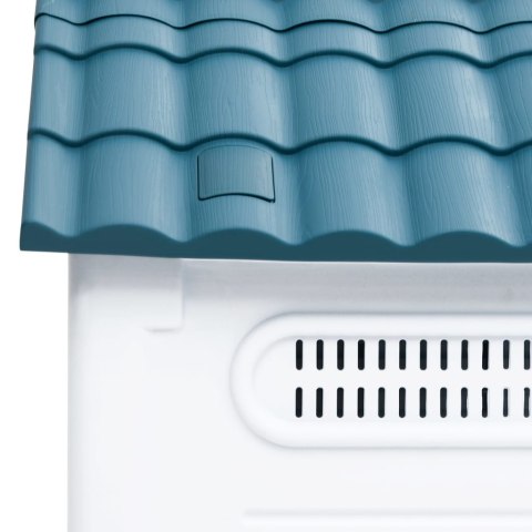  Buda dla psa, niebieska, 57x68x66 cm, polipropylen Lumarko!