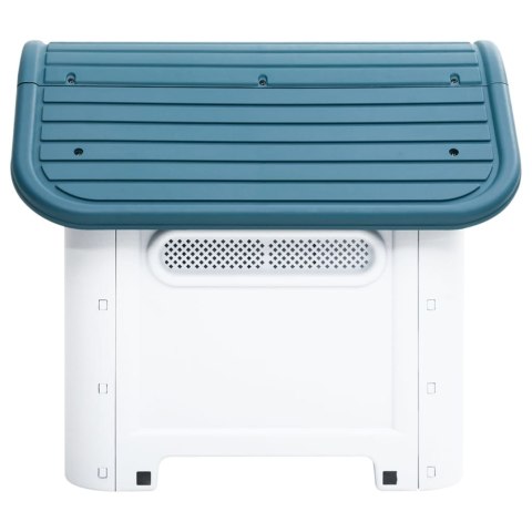  Buda dla psa, niebieska, 59x75x66 cm, polipropylen Lumarko!