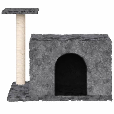  Drapak dla kota z sizalowym słupkiem, ciemnoszary, 51 cm Lumarko!
