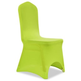  Elastyczne pokrowce na krzesło zielone 6 szt. Lumarko!