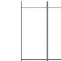  Parawan 5-panelowy, biały, 250x220 cm, tkanina Lumarko!