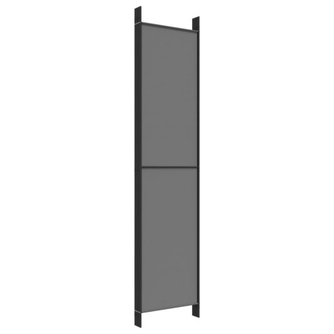  Parawan 6-panelowy, antracytowy, 300x220 cm, tkanina Lumarko!