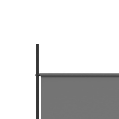  Parawan 4-panelowy, antracytowy, 200x200 cm, tkanina Lumarko!