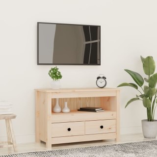  Szafka pod telewizor, 79x35x52 cm, lite drewno sosnowe Lumarko!