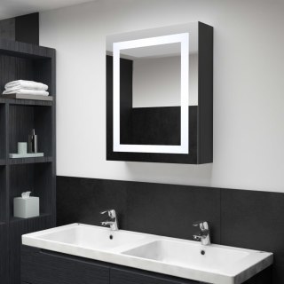  Szafka łazienkowa z lustrem i LED, 50x13x70 cm Lumarko!