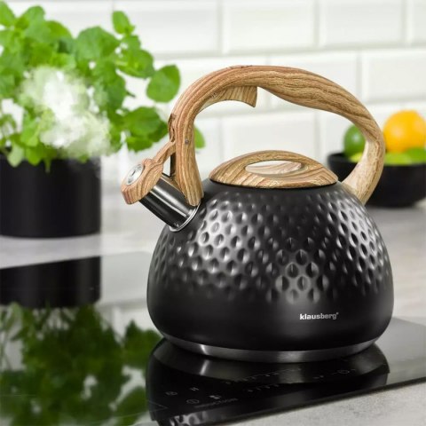 CZAJNIK Z GWIZDKIEM 2,8L KLAUSBERG KB-7562 Lumarko!