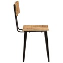 Krzesła stołowe, 2 szt., 44x40x80 cm, lite drewno mango Lumarko!