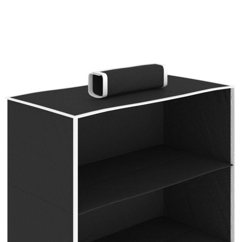  Wiszące organizery do szafy, 2 szt., 10 półek, tkanina Lumarko!