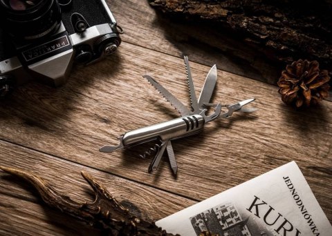 Scyzoryk wielofunkcyjny ze stali nierdzewnej — Peterson