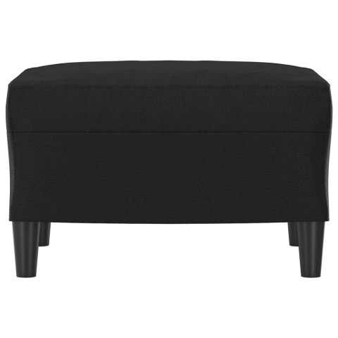  Podnóżek, czarny, 60x50x41 cm, sztuczna skóra Lumarko!