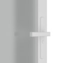  Drzwi wewnętrzne, 93x201,5 cm, białe, matowe szkło i aluminium Lumarko!