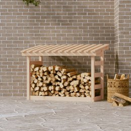  Stojak na drewno opałowe, 108x64,5x78 cm, drewno sosnowe Lumarko!